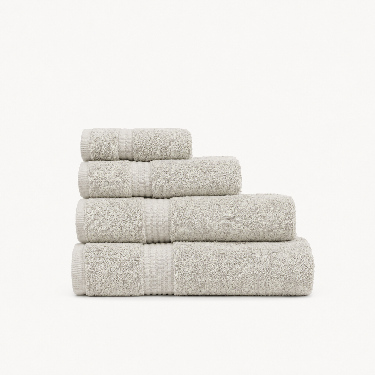 Toalla de baño 700gr gris claro