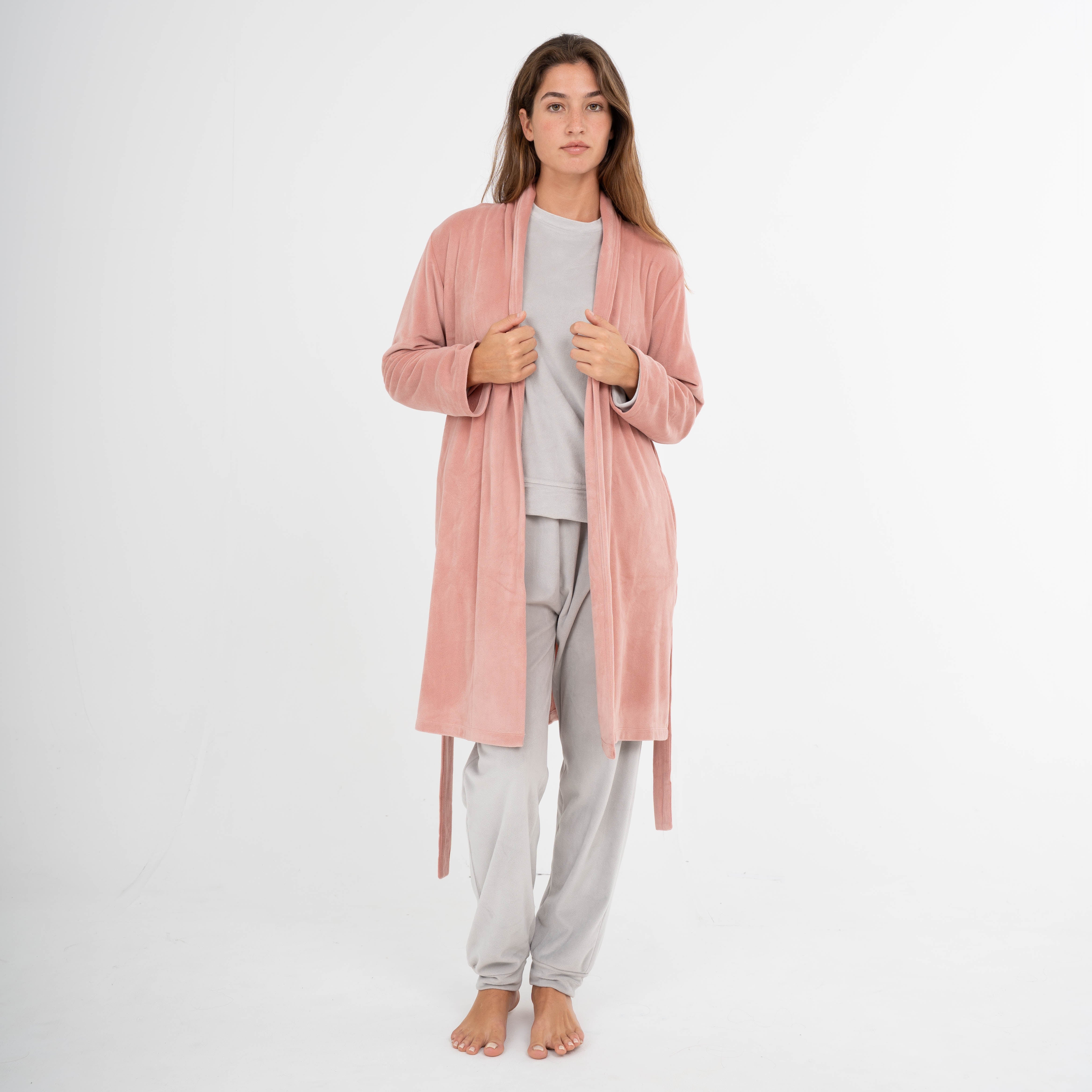 Bata Terciopelo Super Soft Rosette