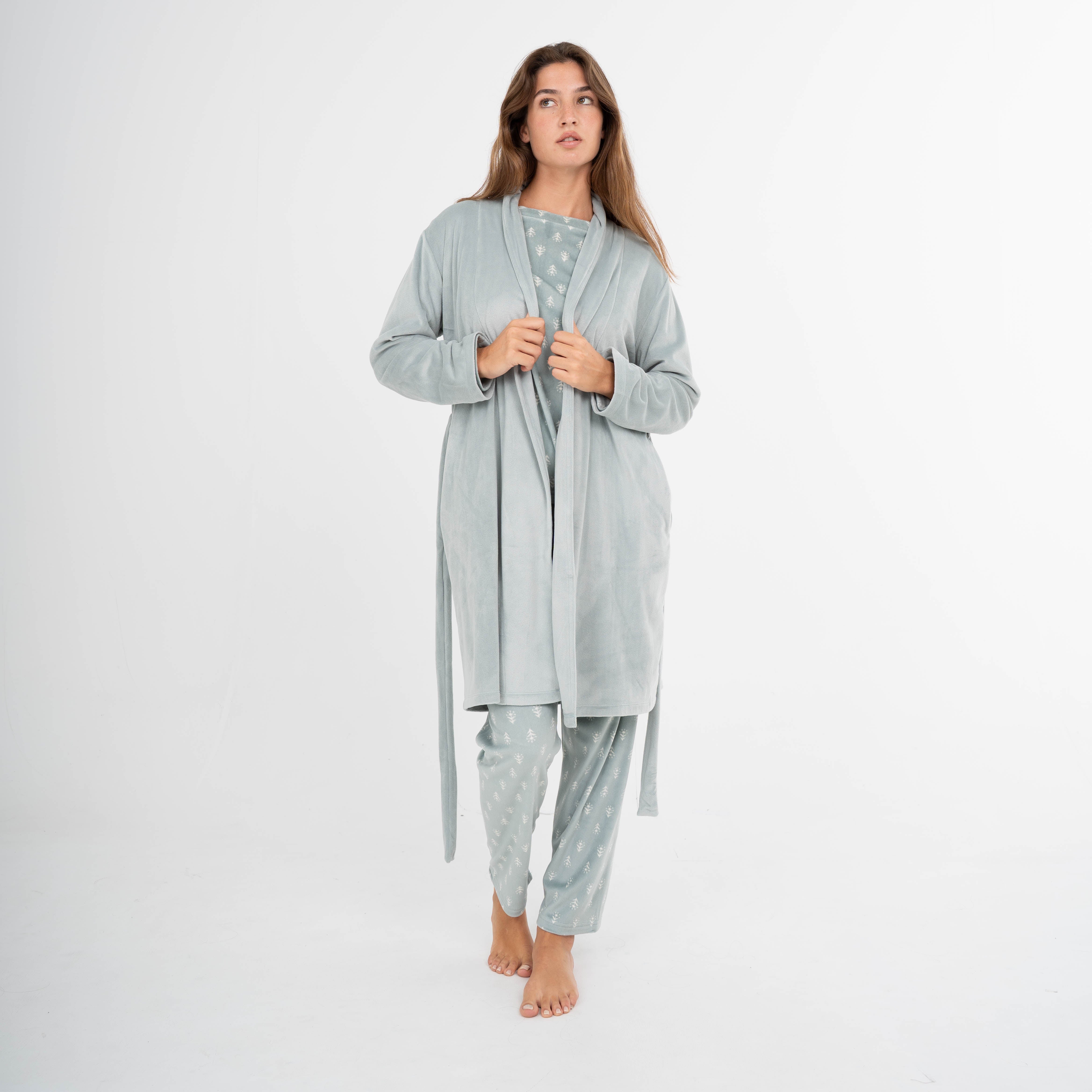 Robe de veludo Super Soft Verde Tiffany