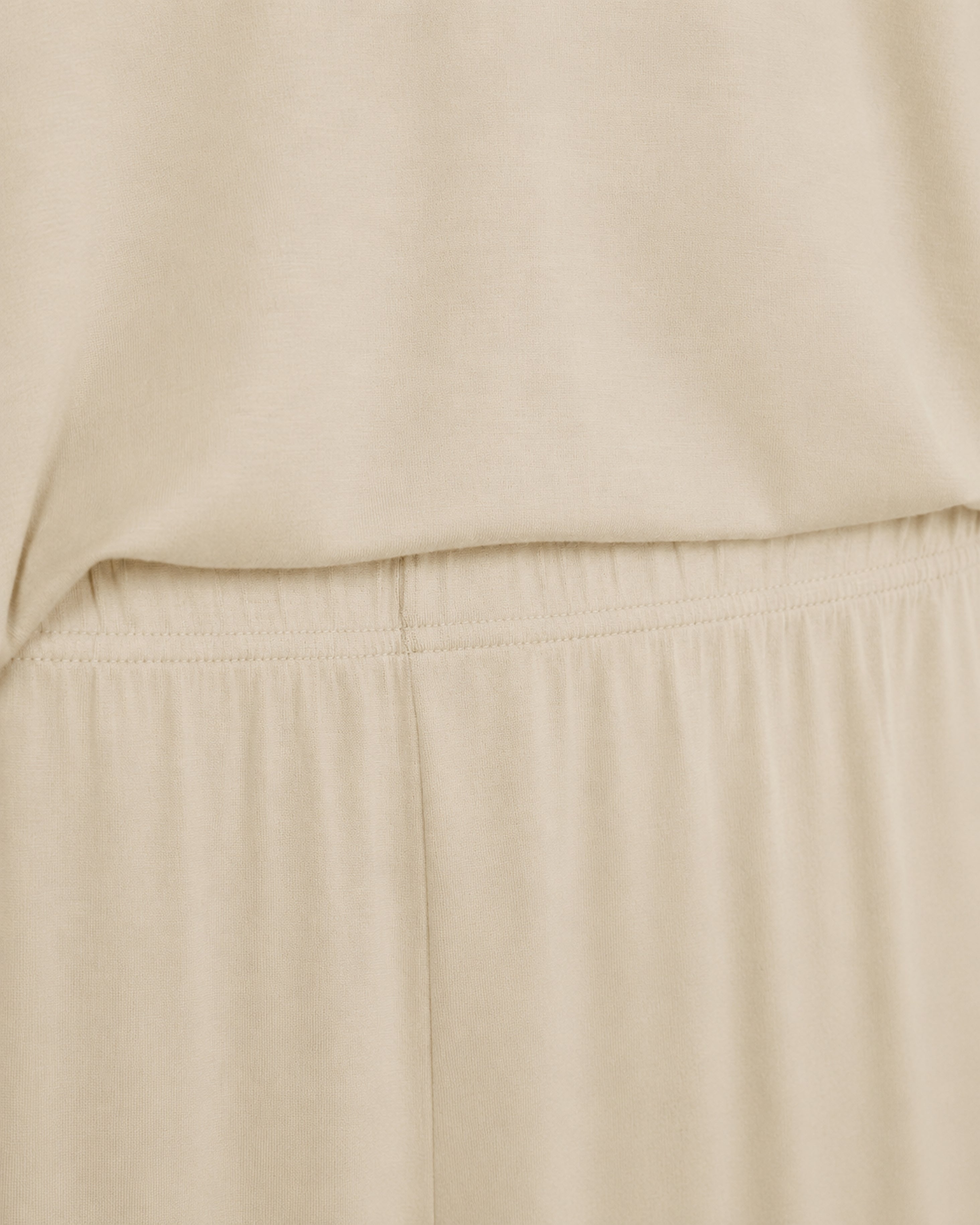 Pyjama long uni en viscose pour femme