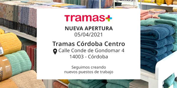 Nueva apertura Tramas en el centro de Córdoba 